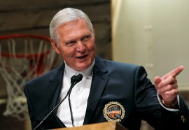 Jerry West, who was selected to the Basketball Hall of Fame three times in a storied career as a player and executive and whose silhouette is considered to be the basis of the NBA logo, has died.