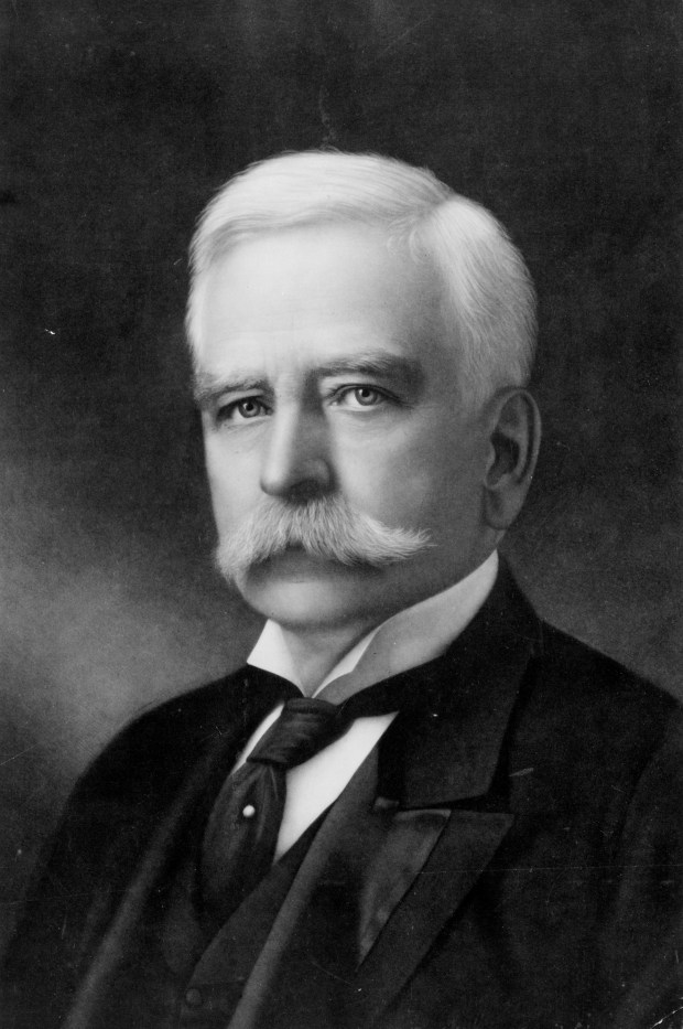 Marshall Field, who with a monetary gift in 1893 made possible the establishment of the Field Museum. (Chicago Tribune historical photo)