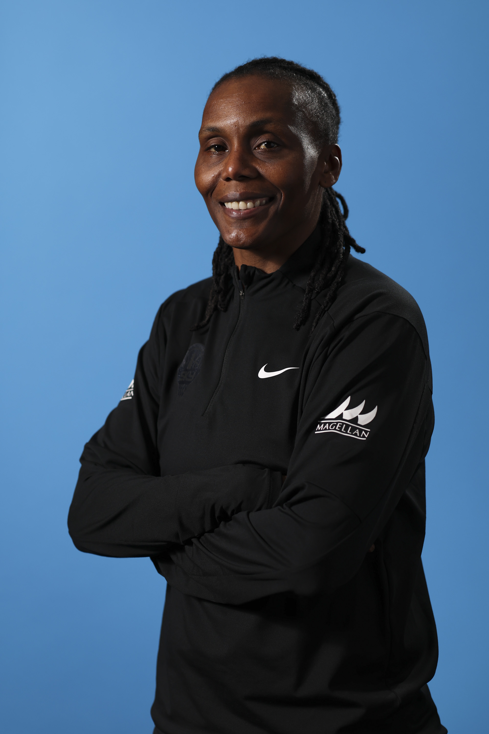 Chicago Sky Assistant Coach Crystal Robinson on May 8, 2024, during media day at Wintrust Arena. (Eileen T. Meslar/Chicago Tribune)