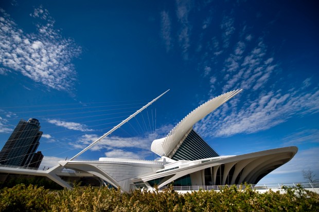 The Milwaukee Art Museum was designed by famed Spanish architect Santiago Calatrava. (Visit Milwaukee)